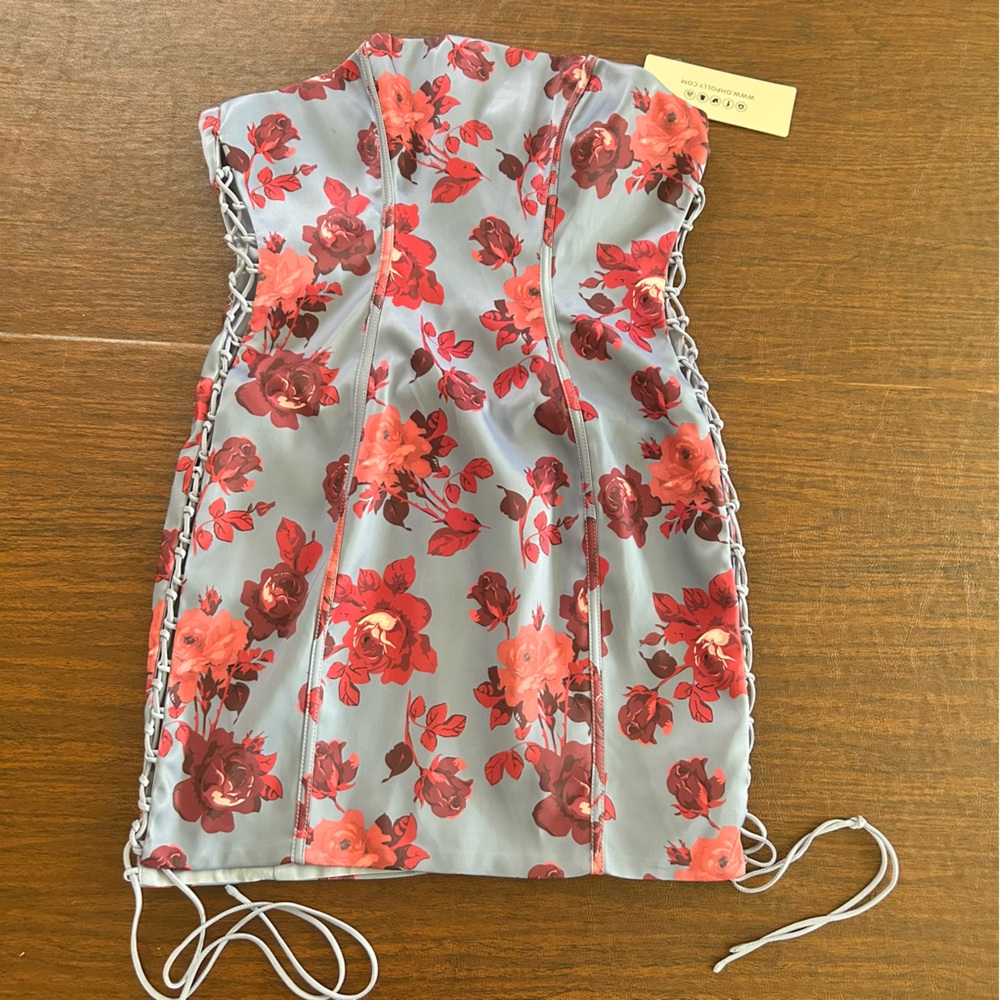 Floral mini dress by Oh Polly